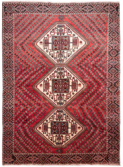 Sharbabak Teppe 189x256cm - Persisk teppe - rød