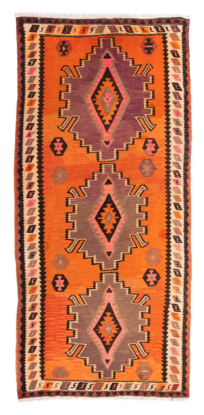 Antikk kilim Teppe 135x265cm