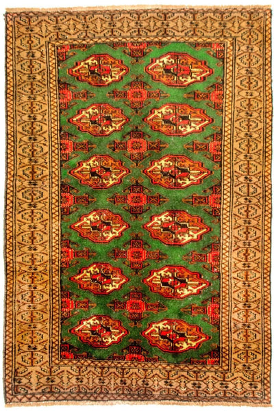 Turkaman teppe 102x143cm - Persisk teppe