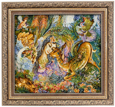 Bilde teppe 90x95cm - Orientalsk teppe