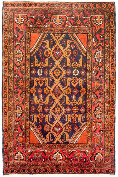 Nahavand Teppe 110x183cm - Persisk teppe - oransje
