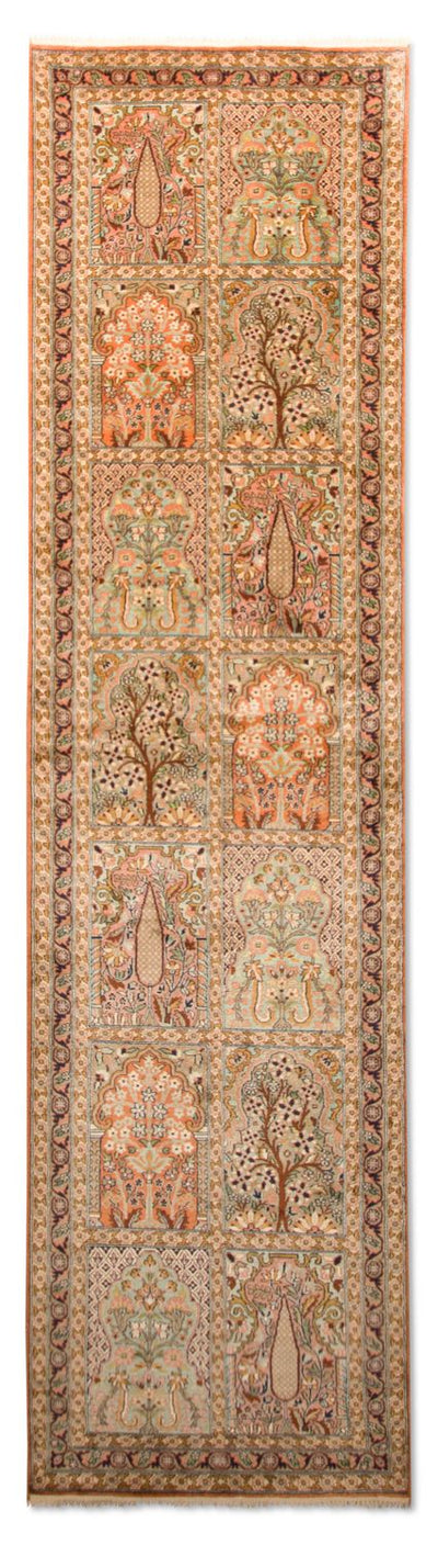 Kashmir silke Teppe 80x305cm - Orientalsk teppe