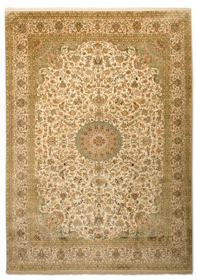 Kashmir silke Teppe 213x314cm - Orientalsk teppe