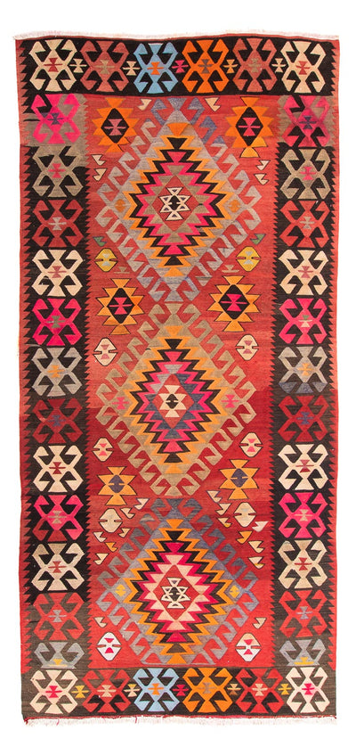 Antikk kilim Teppe 150x350cm