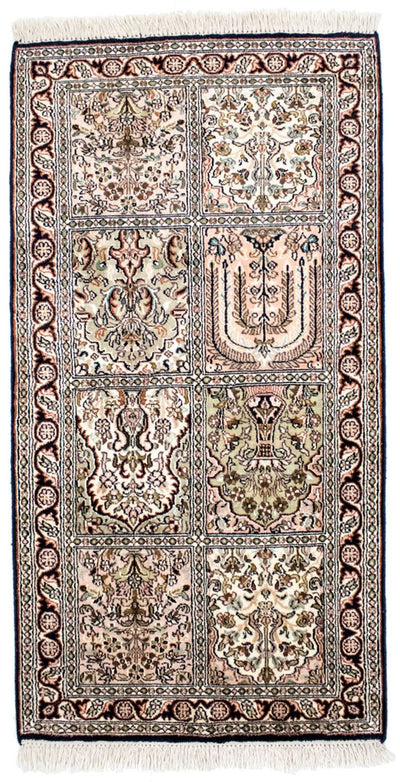 Kashmir silke Teppe 65x124cm - Orientalsk teppe