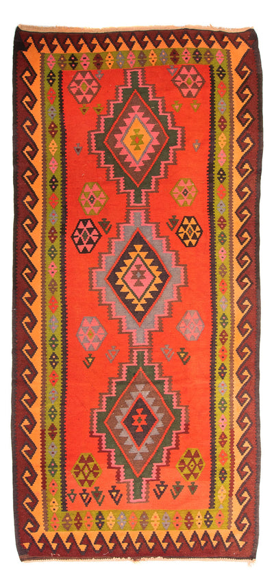 Antikk kilim Teppe 155x330cm