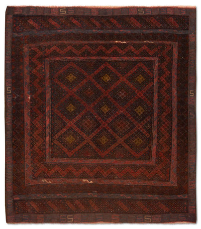 Afghansk kilim Teppe 118x139cm