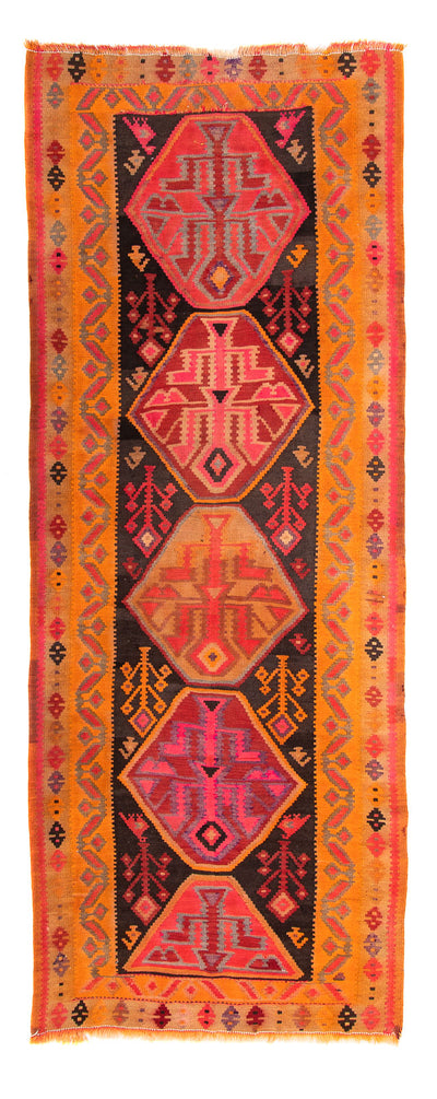 Antikk kilim Teppe 142x355cm