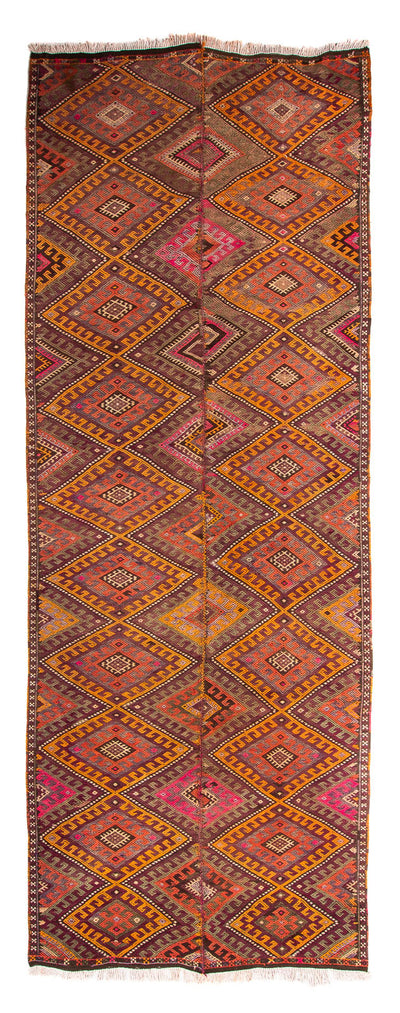 Antikk kilim Teppe 140x370cm