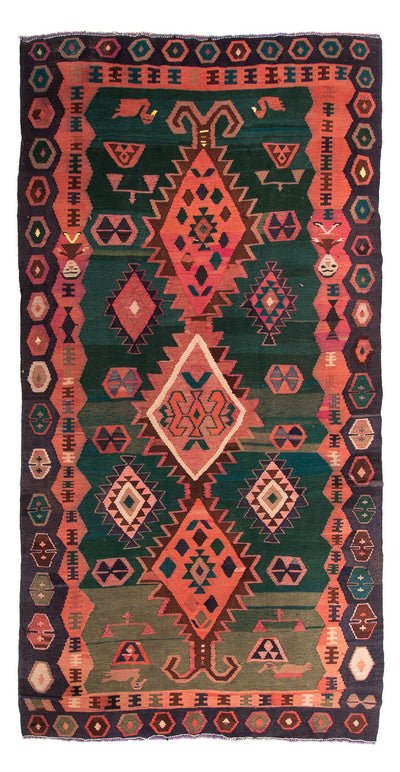 Antikk kilim Teppe 175x310cm