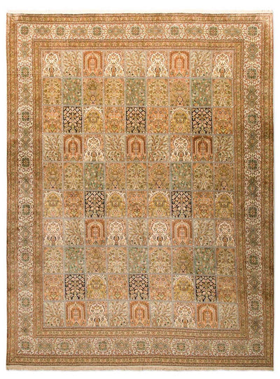 Kashmir silke Teppe 240x328cm - Orientalsk teppe