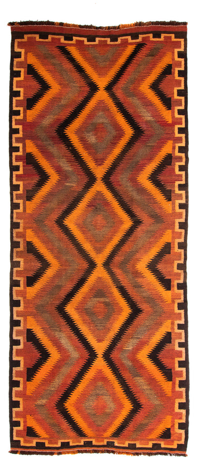Antikk kilim Teppe 140x320cm