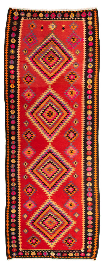 Antikk kilim Teppe 155x400cm