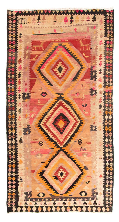 Antikk kilim Teppe 150x275cm