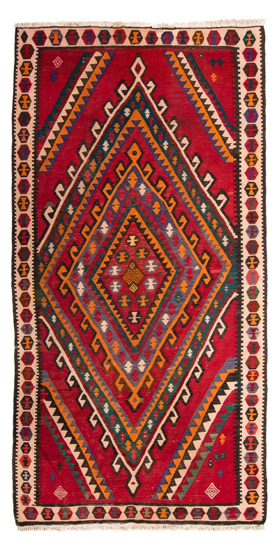 Antikk kilim Teppe 167x323cm