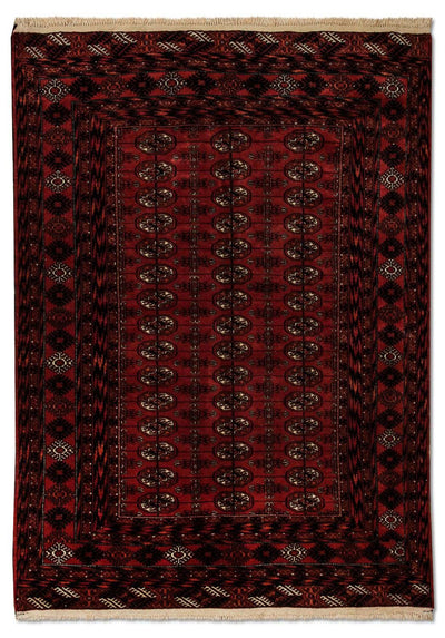 Bukhara Teppe 120x164cm - Orientalsk teppe - rød