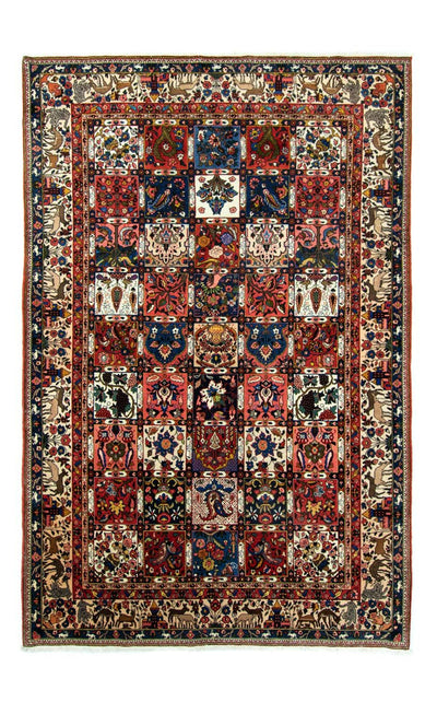 Bakhtiari Teppe 207x315cm - Persisk teppe - brun