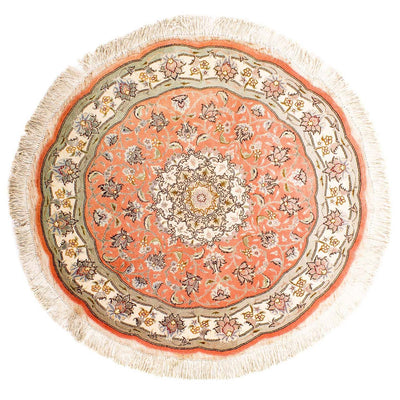 Tabriz - 50 Raj Teppe 102x102cm - Persisk teppe