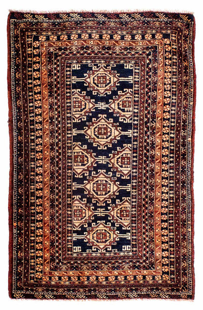 Afghansk teppe 94x140cm - Orientalsk teppe