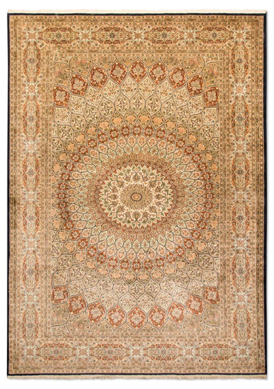 Kashmir silke Teppe 197x287cm - Orientalsk teppe