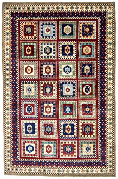 Loribaft Teppe 197x303cm - Ullteppe