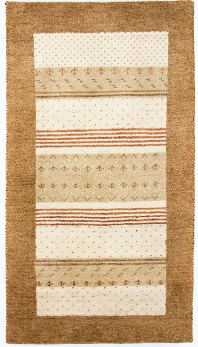 Indo Gabbeh Teppe 87x163cm - Ullteppe