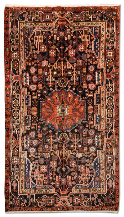 Nahavand Teppe 157x318cm - Persisk teppe - mørkeblå