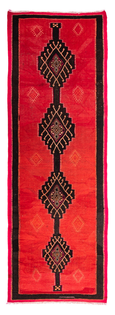 Antikk kilim Teppe 145x390cm
