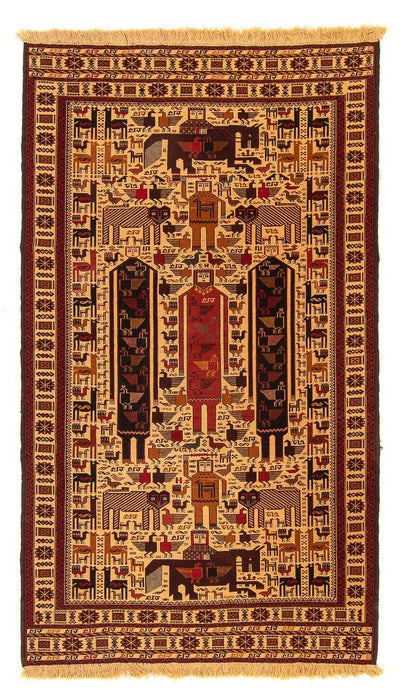 Afghansk kilim Teppe 122x200cm