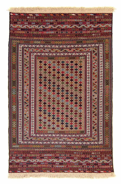 Afghansk kilim Teppe 120x185cm