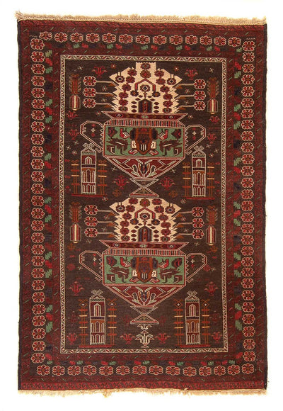 Afghansk kilim Teppe 130x179cm