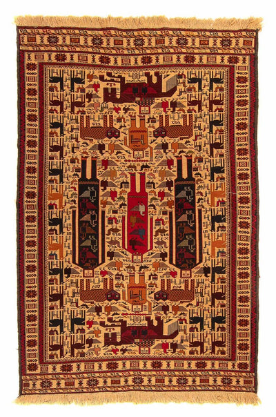 Afghansk kilim Teppe 129x197cm