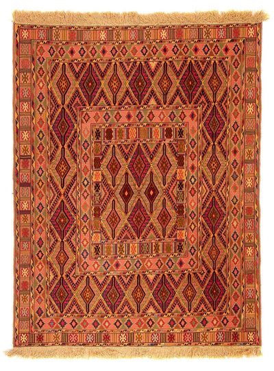 Afghansk kilim Teppe 142x180cm
