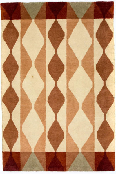 Indo Gabbeh Teppe 119x182cm - Ullteppe