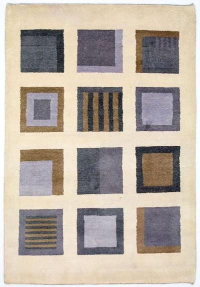 Indo Gabbeh Teppe 135x204cm - Ullteppe