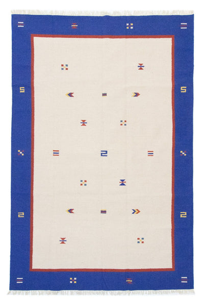 Moderne kilim Teppe 200x300cm - Ullteppe