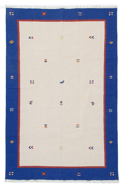 Moderne kilim Teppe 200x300cm - Ullteppe