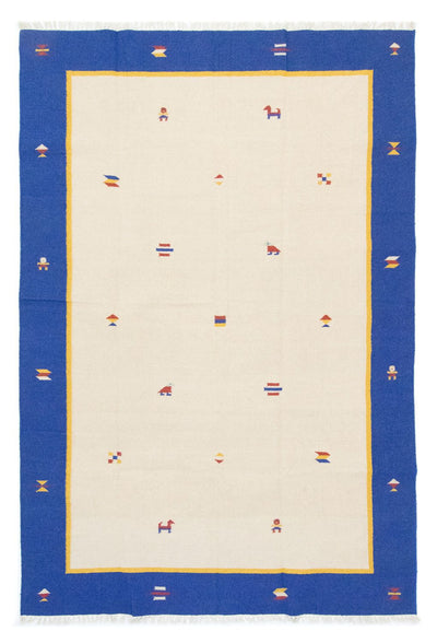 Moderne kilim Teppe 200x300cm - Ullteppe