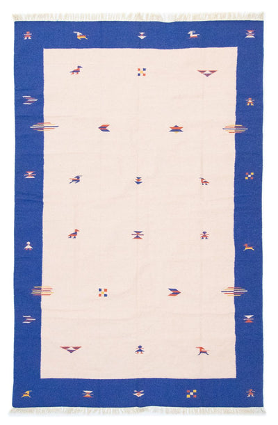 Moderne kilim Teppe 200x300cm - Ullteppe