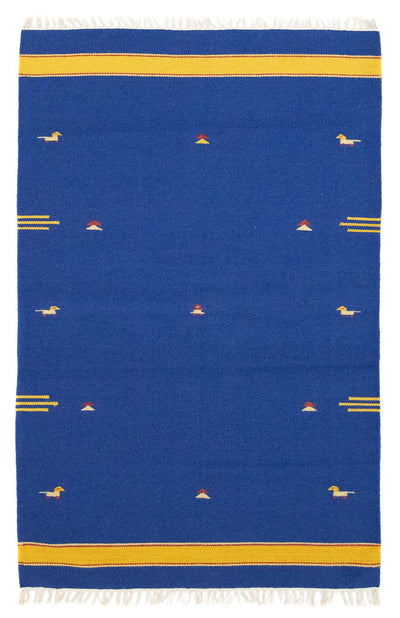Moderne kilim Teppe 120x180cm - Ullteppe