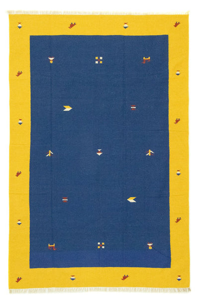 Moderne kilim Teppe 200x300cm - Ullteppe