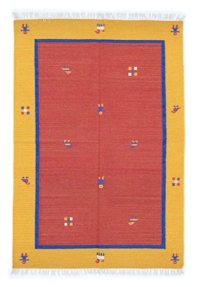 Moderne kilim Teppe 140x200cm - Ullteppe