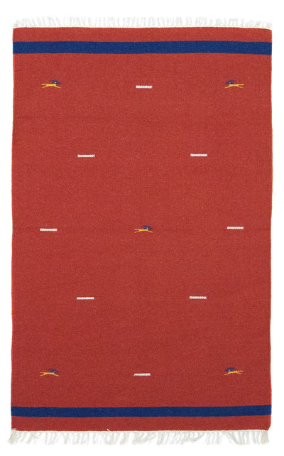Moderne kilim Teppe 120x180cm - Ullteppe