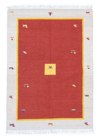 Moderne kilim Teppe 140x200cm - Ullteppe