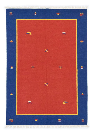 Moderne kilim Teppe 140x200cm - Ullteppe