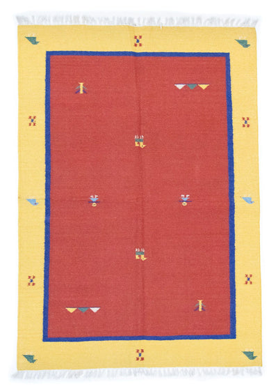 Moderne kilim Teppe 140x200cm - Ullteppe