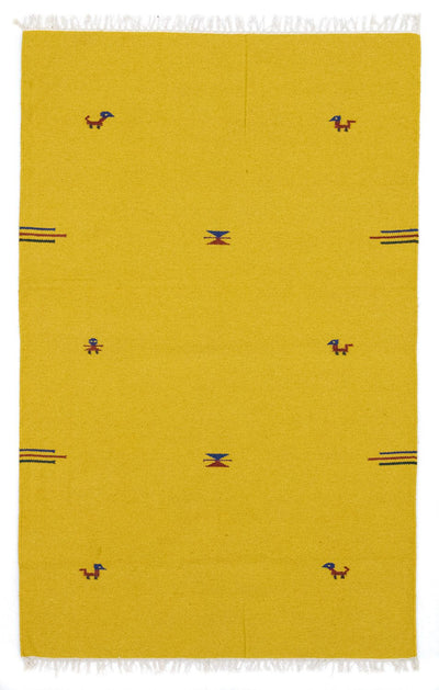 Moderne kilim Teppe 120x180cm - Ullteppe
