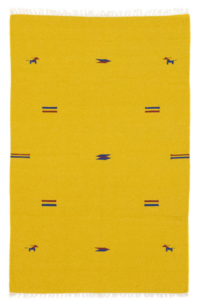 Moderne kilim Teppe 120x180cm - Ullteppe