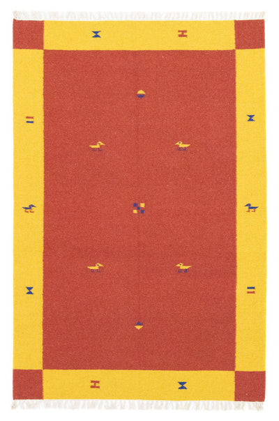Moderne kilim Teppe 120x180cm - Ullteppe