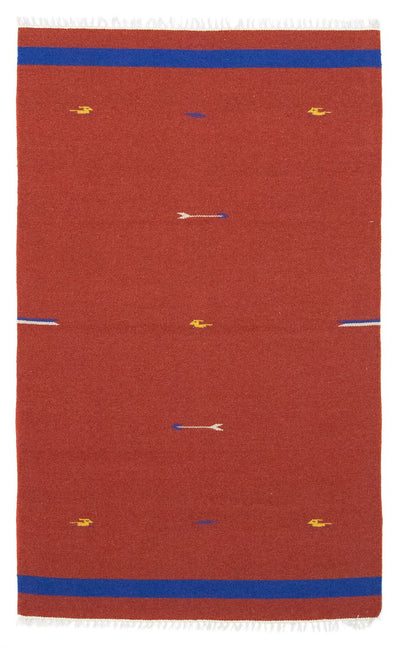 Moderne kilim Teppe 120x180cm - Ullteppe